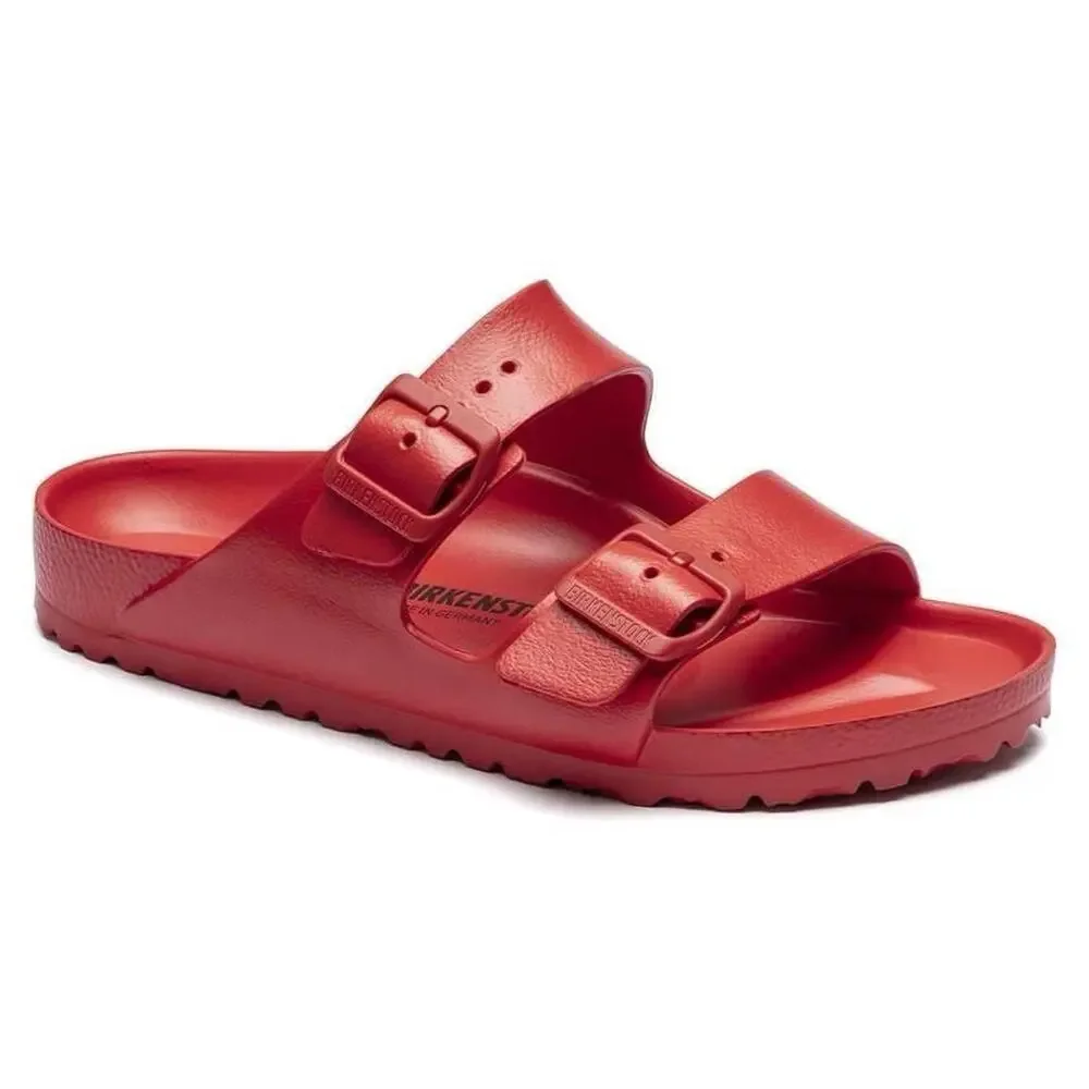 Birkenstock Arizona Essentials Men’s 11 US 44 EU Active Red EVA Sandals New